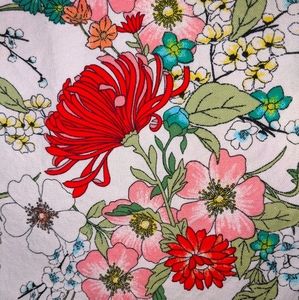 Gorgeous and Vibrant Strapless Floral Dress